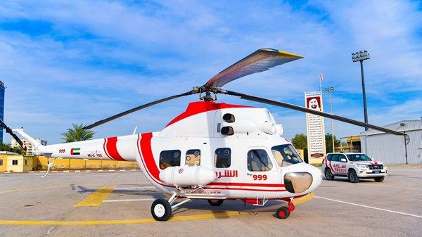 جناح جو شرطة رأس الخيمة ينقذ 8 عالقين في منطقة جبلية وعرة