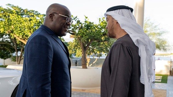 رئيس الدولة يستقبل رئيس الكونغو الديمقراطية