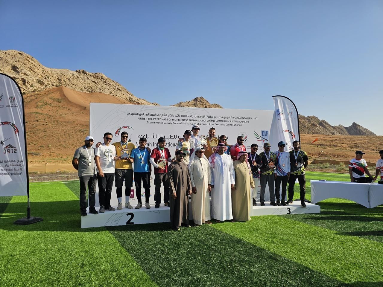 الامارات | بلغاريا تحلق بلقب الشارقة للطيران الشراعي.. و"سعودي" بطل الفردي