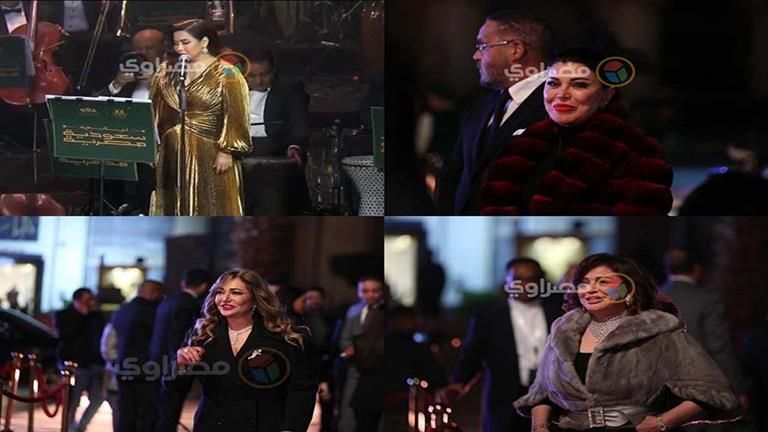 متنوعة وجذابة.. شاهد إطلالات نجمات الفن في حفل ليالي سعودية مصرية