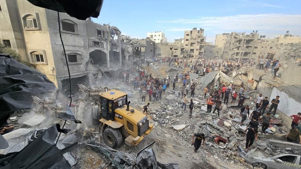 ارتفاع عدد الشهداء الفلسطينيين جراء العدوان الإسرائيلي على قطاع غزة إلى 29195 شهيدًا