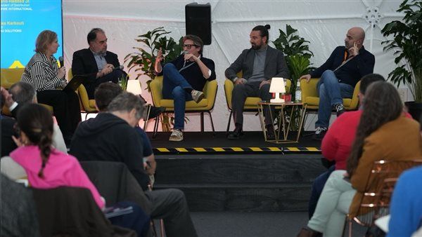 إقبال كبير على ندوات مركز السينما العربية بمهرجان برلين السينمائي.. صور