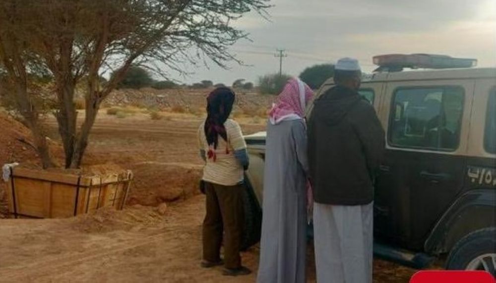 ضبط مخالفين لاقتلاعهم  112 شجرة دون ترخيص في الرياض