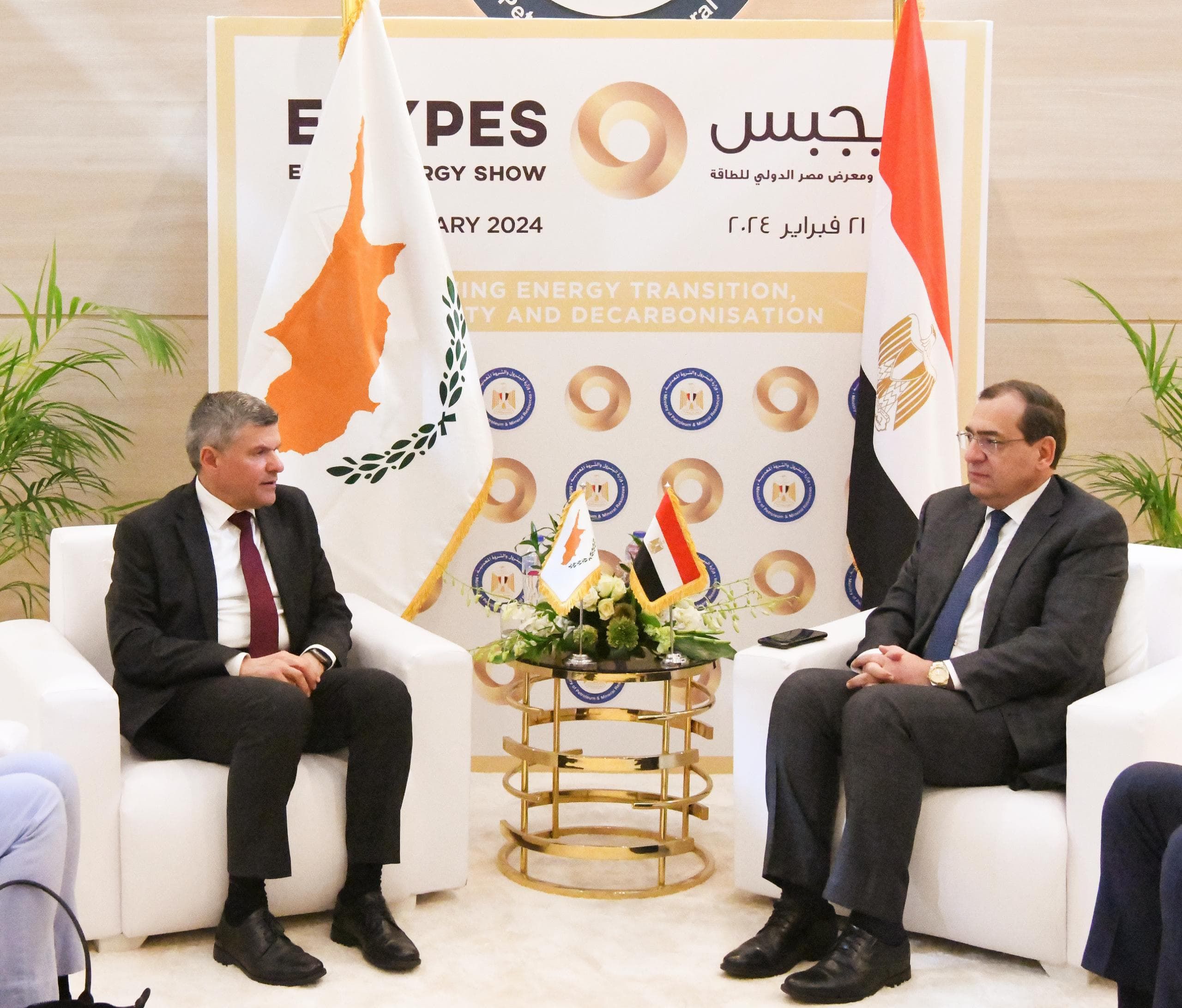 مباحثات مصرية قبرصية فى مجال الغاز الطبيعى