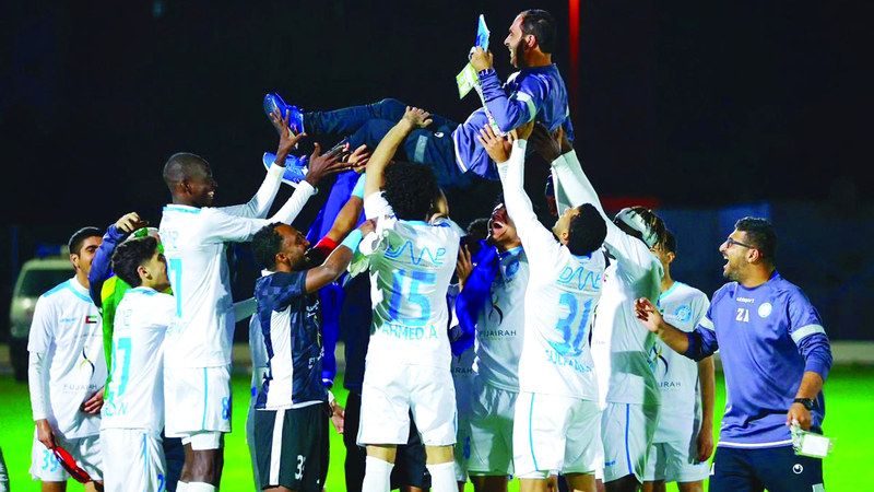 الامارات | دبا الفجيرة يفوز بدوري الشباب قبل 4 جولات من النهاية