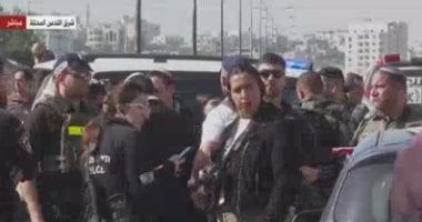 بن غفير يصل موقع إطلاق النار فى مستوطنة معاليه أدوميم