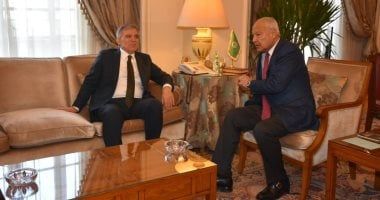 أبو الغيط يناقش أوضاع المنطقة وحرب غزة مع الرئيس التركى السابق