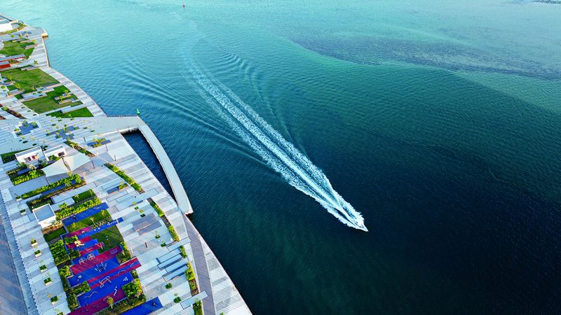 الامارات | أم القيوين تزهو خلال «أجمل شتاء».. سواحل تكتسي بالقرم والمياه الفيروزية