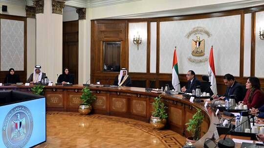 الخليج اليوم .. مدبولي: حكومتا مصر والإمارات تعملان على قدم وساق لتنفيذ عدد من المشروعات المهمة