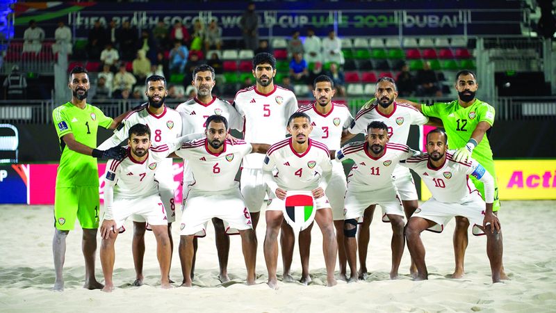 الامارات | «الأبيض» يسعى إلى صناعة تاريخ جديد في «مونديال الشاطئية»