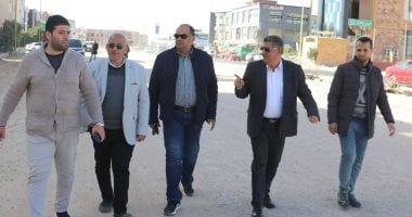 رئيس جهاز السادات يتفقد مشروعات الإسكان والمرافق وأعمال التطوير بالمدينة