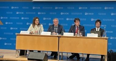 وزيرة التخطيط تشارك في إطلاق تقرير منظمة OECD الاقتصادي لمصر بباريس