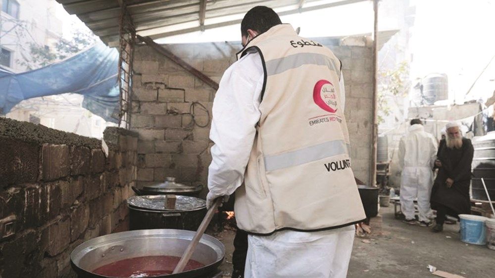 1.42 مليون مستفيد من المطبخ الخيري الإماراتي في غزة