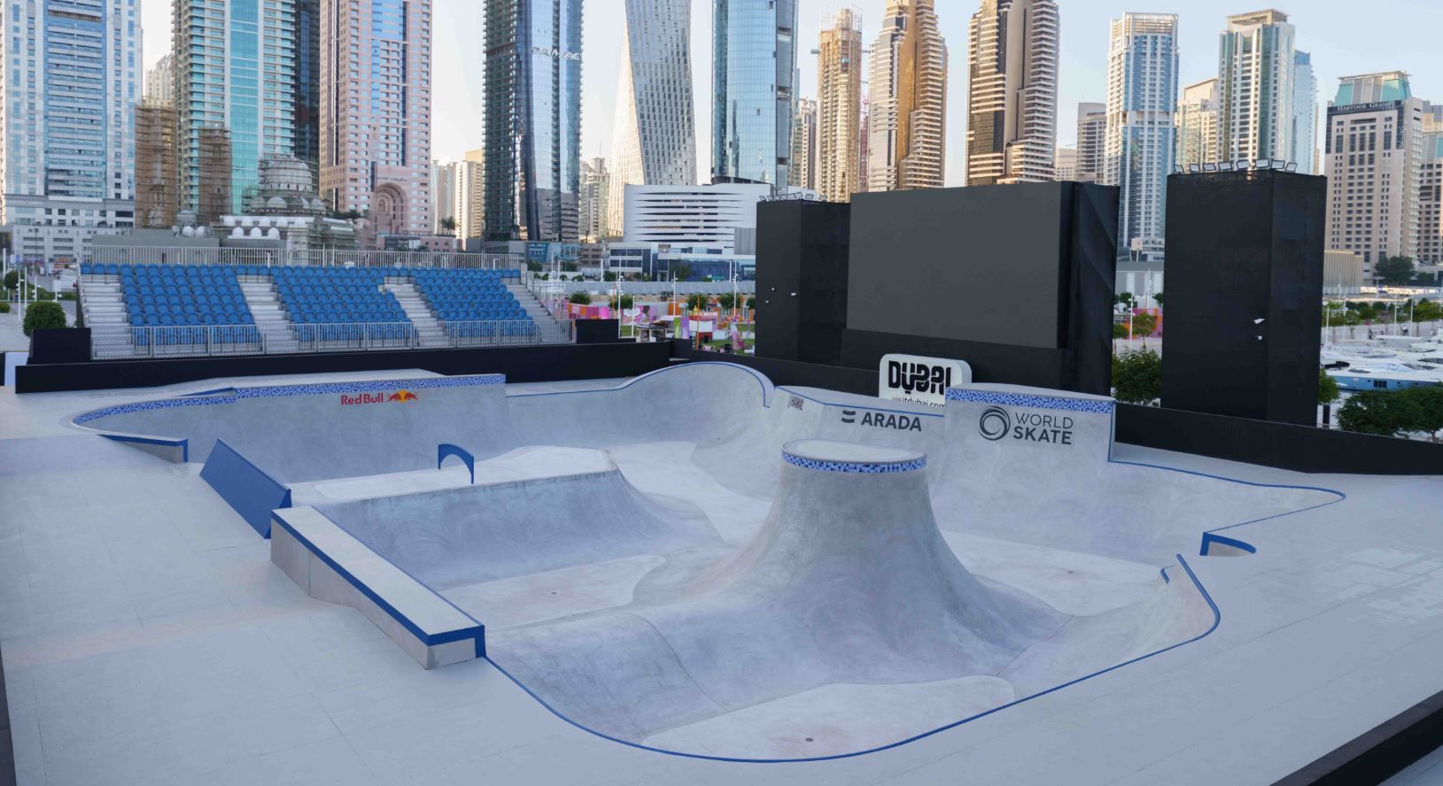 الامارات | الجولة العالمية للتزلج على اللوح تنطلق في دبي غداً