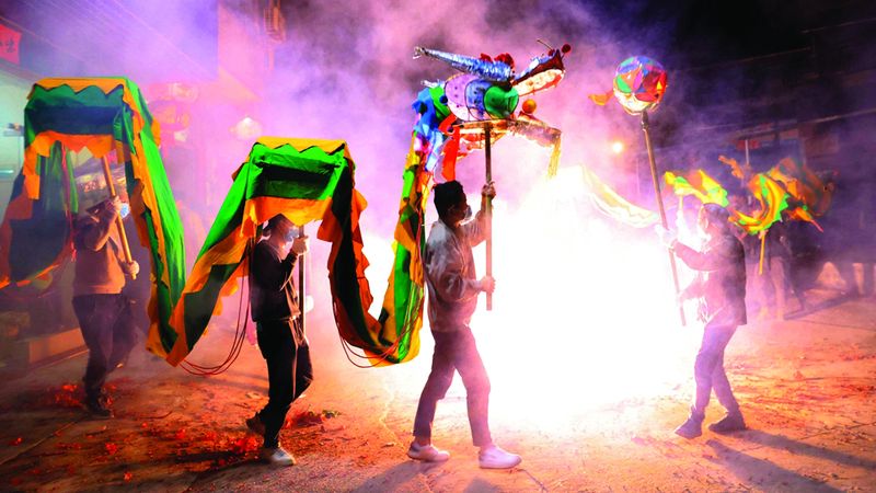 الامارات | سنة «التنين».. الصين تحتفل بعام 4754