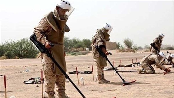 مسام يعلن نزع 727 لغما في اليمن خلال أسبوع