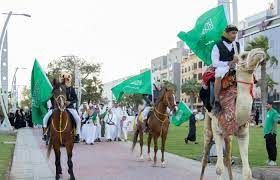 الفيديو الأجمل في السعودية لعائلة برازيلية احتفلت في قلب جدة بيوم التأسيس السعودي!!