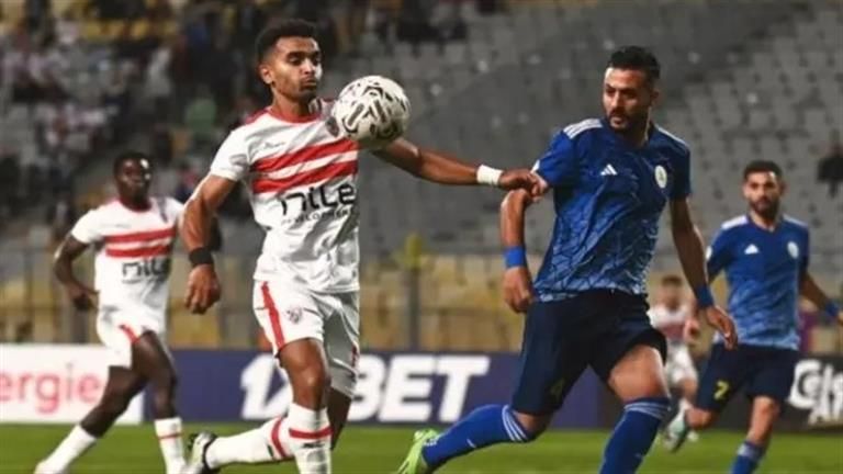 لحظة بلحظة.. أبو سليم 0-1 الزمالك.. ثنائية ناصر منسي