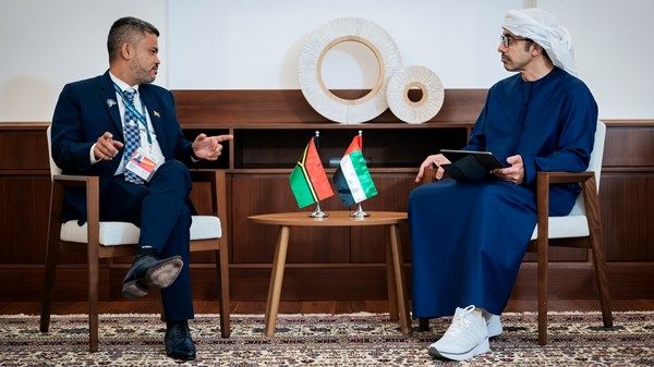 عبدالله بن زايد يستقبل نائب رئيس الوزراء وزير الخارجية في فانواتو