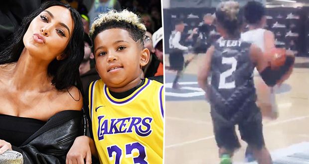حقق حلمه مع ليونيل ميسي.. كيم كارداشيان تحتفل بانضمام ابنها إلى الـNBA