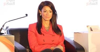 وزيرة التعاون الدولى تلقى الكلمة الافتتاحية بمؤتمر المناخ والإدارة المالية