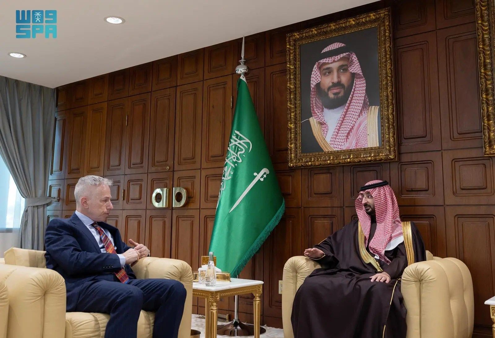 السعودية | وزير الحرس الوطني يستقبل السفير الأمريكي لدى المملكة