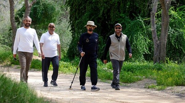 محمد بن راشد يزور حديقة مشرف الوطنية