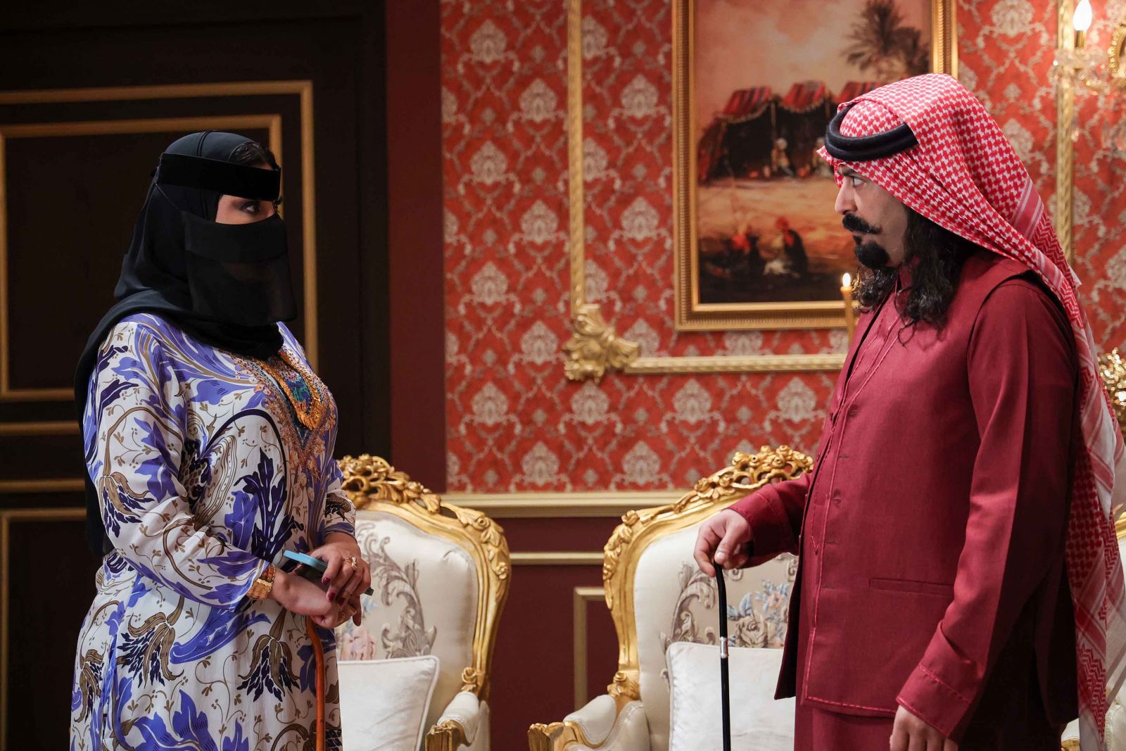 ريم عبد الله وماجد مطرب فواز يواجهان الحياة الزوجية البدوية في السيتكوم الكوميدي "جاك العلم" على MBC1