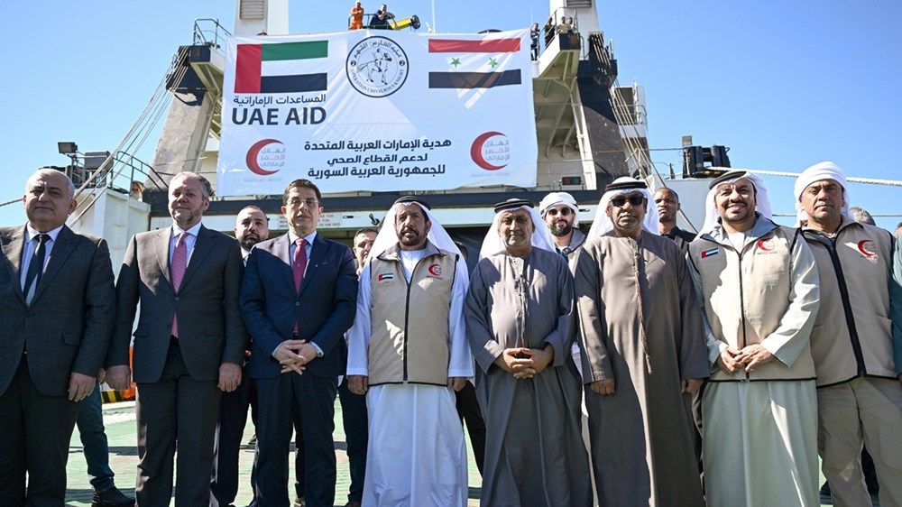 ضمن عملية الفارس الشهم 2.. الهلال الأحمر يفتتح 300 وحدة سكنية في اللاذقية