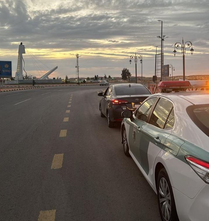 "المرور": ضبط قائد مركبة ظهر في محتوى مرئي يمارس التفحيط في عرعر