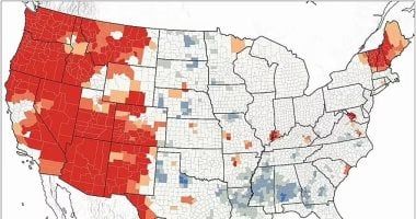 تكنولوجيا: خريطة جديدة تُظهر ما يقرب من 100 ألف مشاهدة لأجسام طائرة غريبة