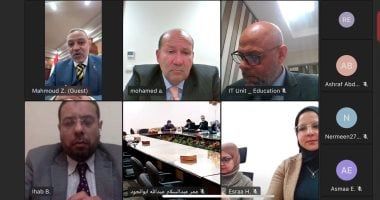 جائزة مصر للتميز الحكومى تعقد اجتماع لجنة تحكيم جوائز التميز الداخلية بجامعة طنطا