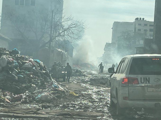 "الصحة العالمية": الدمار في مستشفى الشفاء بغزة يفوق الوصف ويجب وقف إطلاق النار