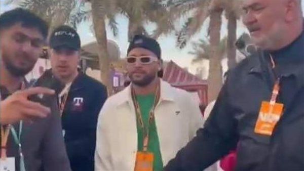 نيمار يحضر فعاليات جائزة البحرين الكبرى للفورمولا ١ ٢٠٢٤