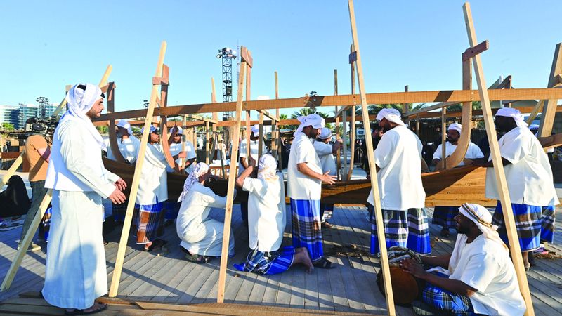 الامارات | «التراث البحري» يحتفي بحِرف الأجداد وذكرياتهم