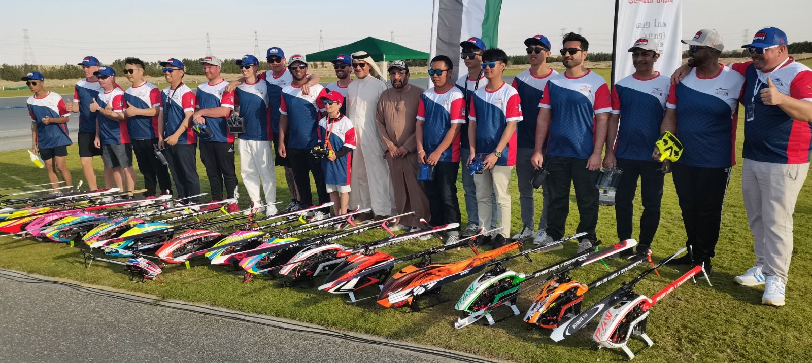 الامارات | أميركي يتجاوز "حادث" دولية دبي للطيران اللاسلكي وينافس تايواني على اللقب