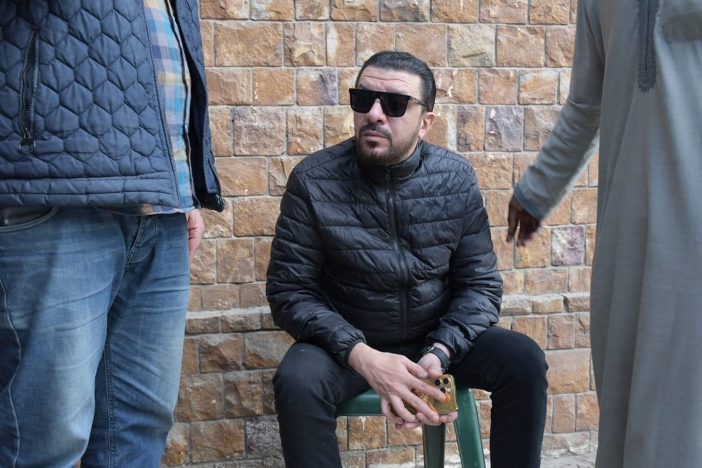 جنازة حلمي بكر.. مصطفى كامل ونادية مصطفى أبرز الحضور