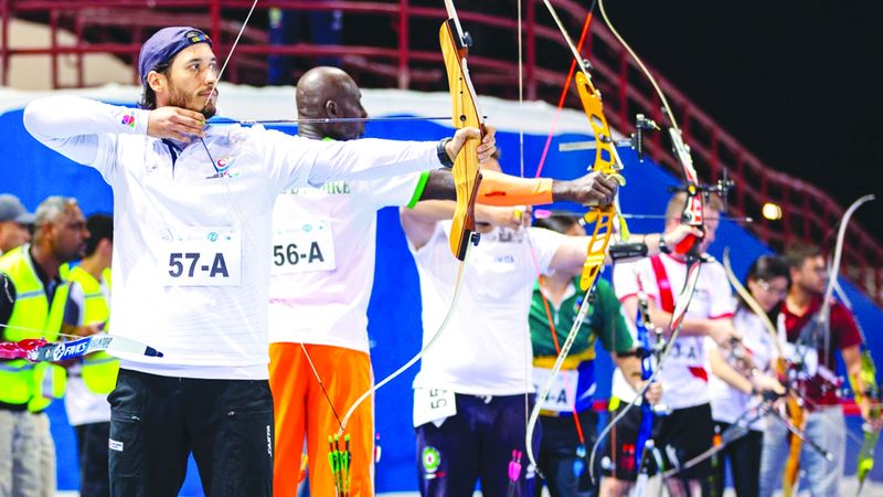 الامارات | إطلاق المسابقة التجريبية لـ «الجري والقوس والسهم» في دبي