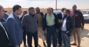 مسئولو "الإسكان" يتفقدون مشروعات المرافق بالمرحلة العاجلة بمدينة سفنكس الجديدة