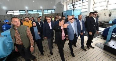 وزير الإسكان ومحافظ الشرقية يتفقدان محطة تنقية مياه العباسة بمركز أبو حماد