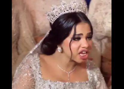 الامارات | عروس مصرية تنفجرغاضبة في وجه المأذون لسبب غريب ( فيديو )