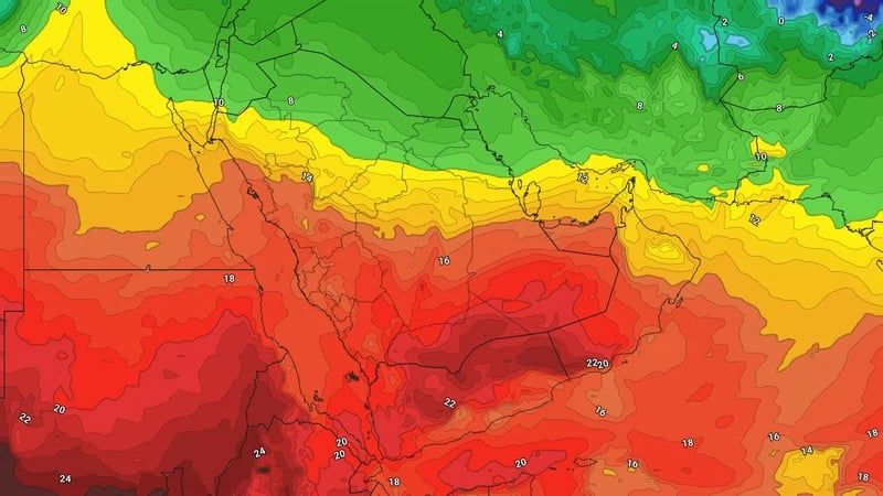 تقلبات في درجات الحرارة ونشاط للرياح وفرص لبعض الأمطار خلال الأيام القادمة