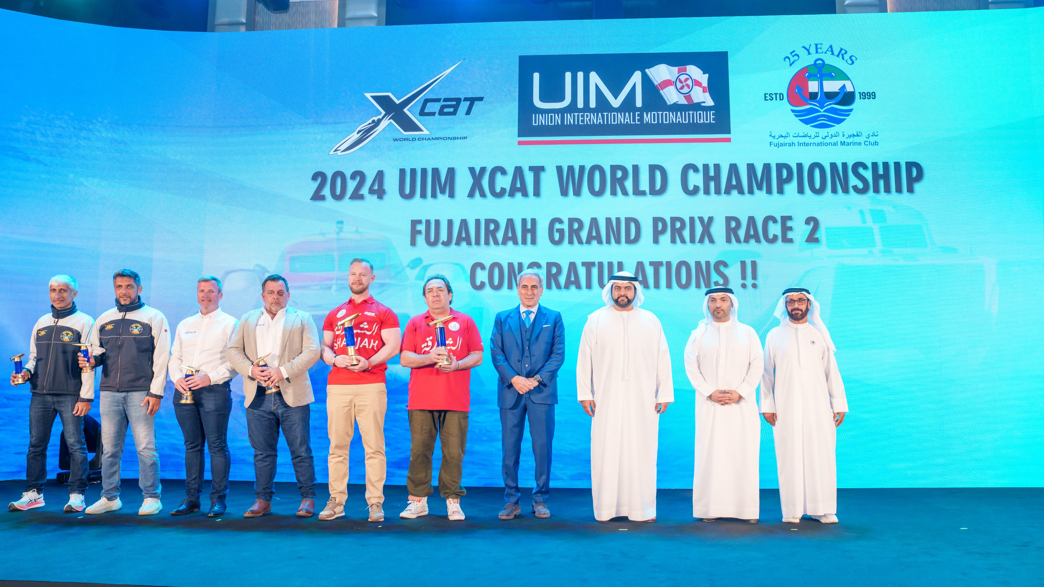 الامارات | محمد الشرقي يشهد حفل اليوبيل الفضي لنادي الفجيرة للرياضات البحرية