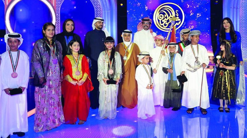 الامارات | بيرق «شاعر المليون للأطفال».. إلى صغير بمواهب الكبار