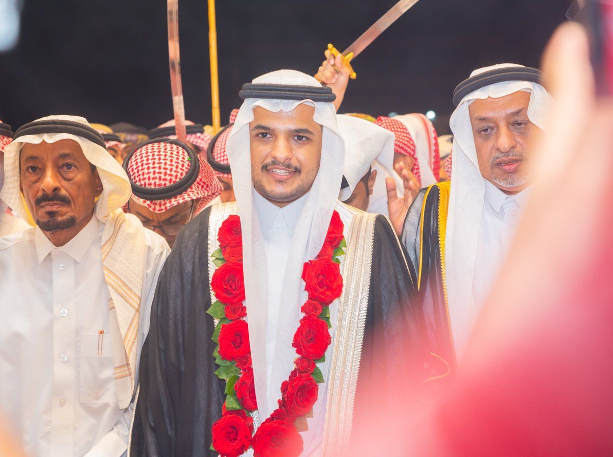 "المهجري" يحتفل بزواجه في صامطة