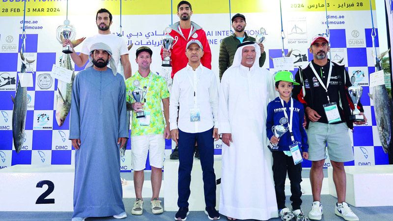 الامارات | المهيري يخطف الأضواء في بطولة دبي لصيد الأسماك
