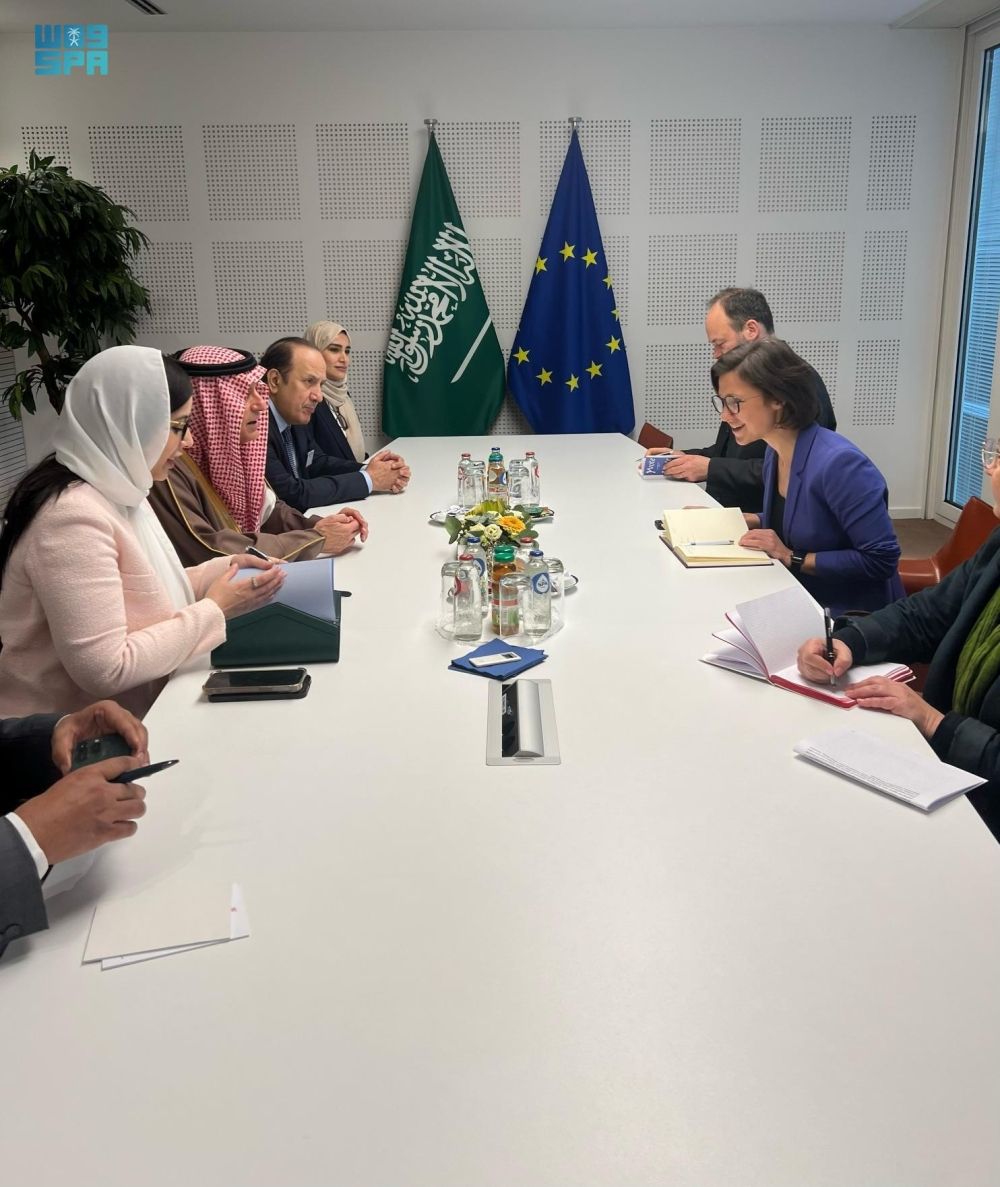 "الجبير" يبحث القضايا الدولية مع بعثة الجزيرة العربية بالاتحاد الأوروبي