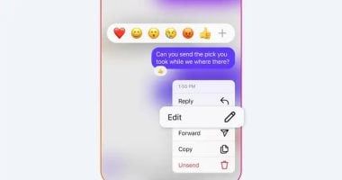 تكنولوجيا: إنستجرام يطرح ميزة تسمح للمستخدمين بتحرير الرسائل وتثبيت الدردشات