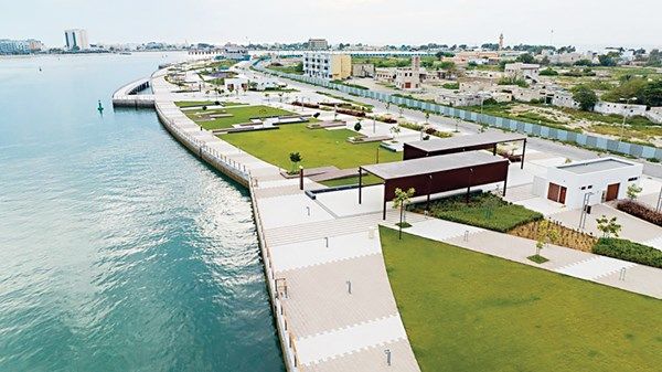 واجهة الخور المائية في أم القيوين.. جمال طبيعي وبنية تحتية متطورة