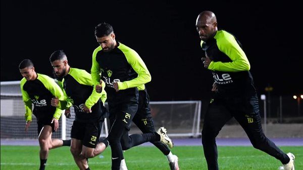 فقره تأهيليه على هامش مران الزمالك